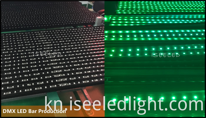 RGB DMX LED bar